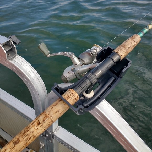 Katydid Single Bay Rod Holder with Hardware - Picture 5 of 5